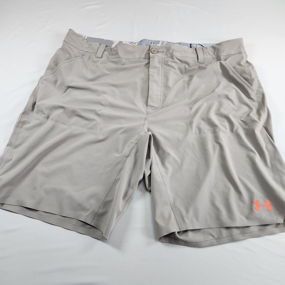 Under Armour Mens HeatGear Loose Athletic Shorts Size 42 Drawstring